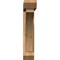 Ekena Millwork Thorton Slat Smooth Bracket w/ Offset Brace, Western Red Cedar, 5 1/2"W x 28"D x 28"H BKT0604X28X28THR06SWR - alternate 4
